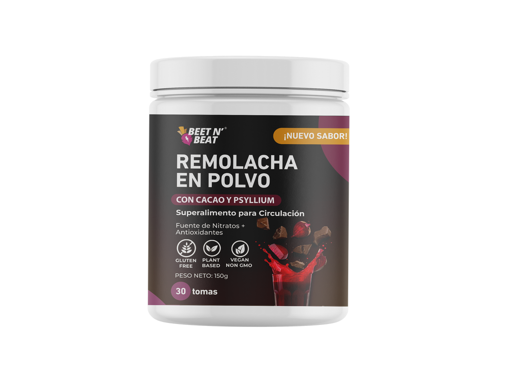 Remolacha en polvo con Cacao y Psyllium