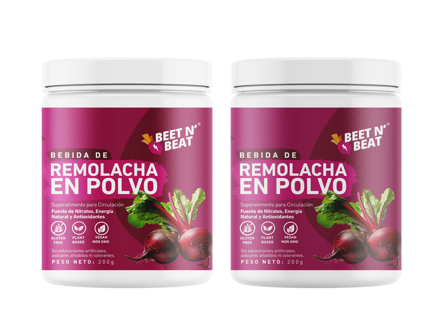 2 Remolachas en Polvo Beet N' Beat