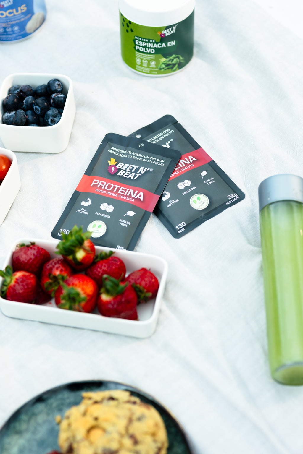 Sachet Proteína con Remolacha y Espinaca Beet N' Beat